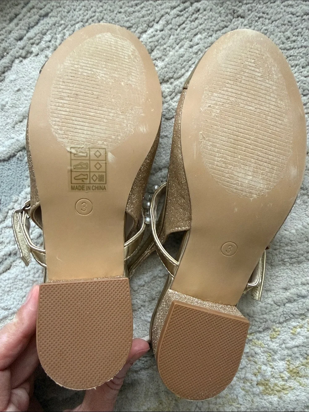 Dream Pairs shimmering metallic